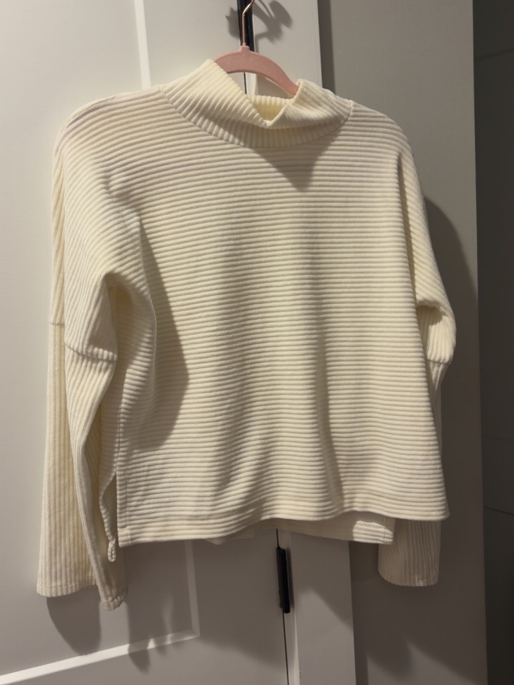 Madewell Ribbed Mock Neck Women's Sweater